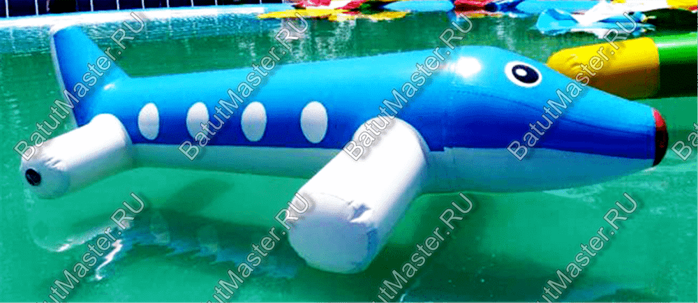 Элемент аквапарка «Самолет», 3×2×1 м