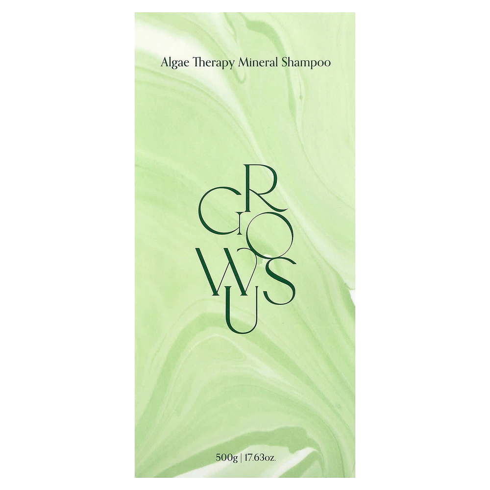 GROWUS, Минеральный шампунь Algae Therapy, 500 г (17,63 унции)