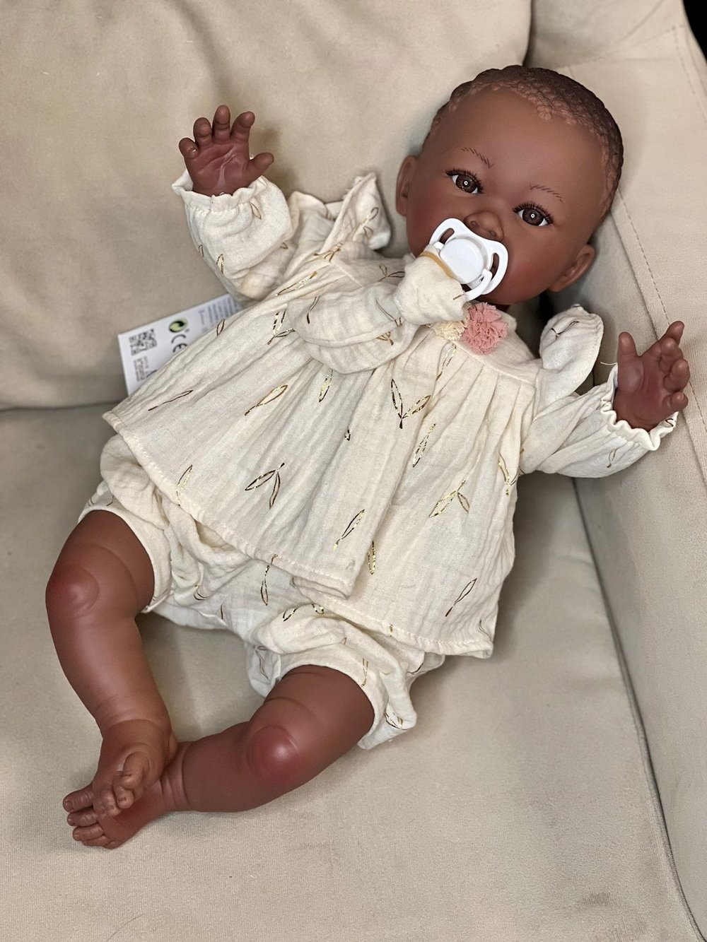 Кукла Nines 48см ADDIS мягконабивная в пакете (6370K)