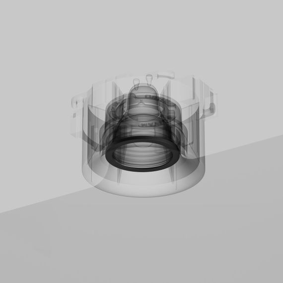 Фиксирующее кольцо для встраиваемого светильника Maytoni Downlight DLA110-B