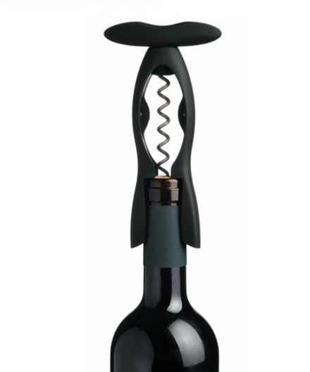 Mensa Home Штопор 5,1х15,2 см черный