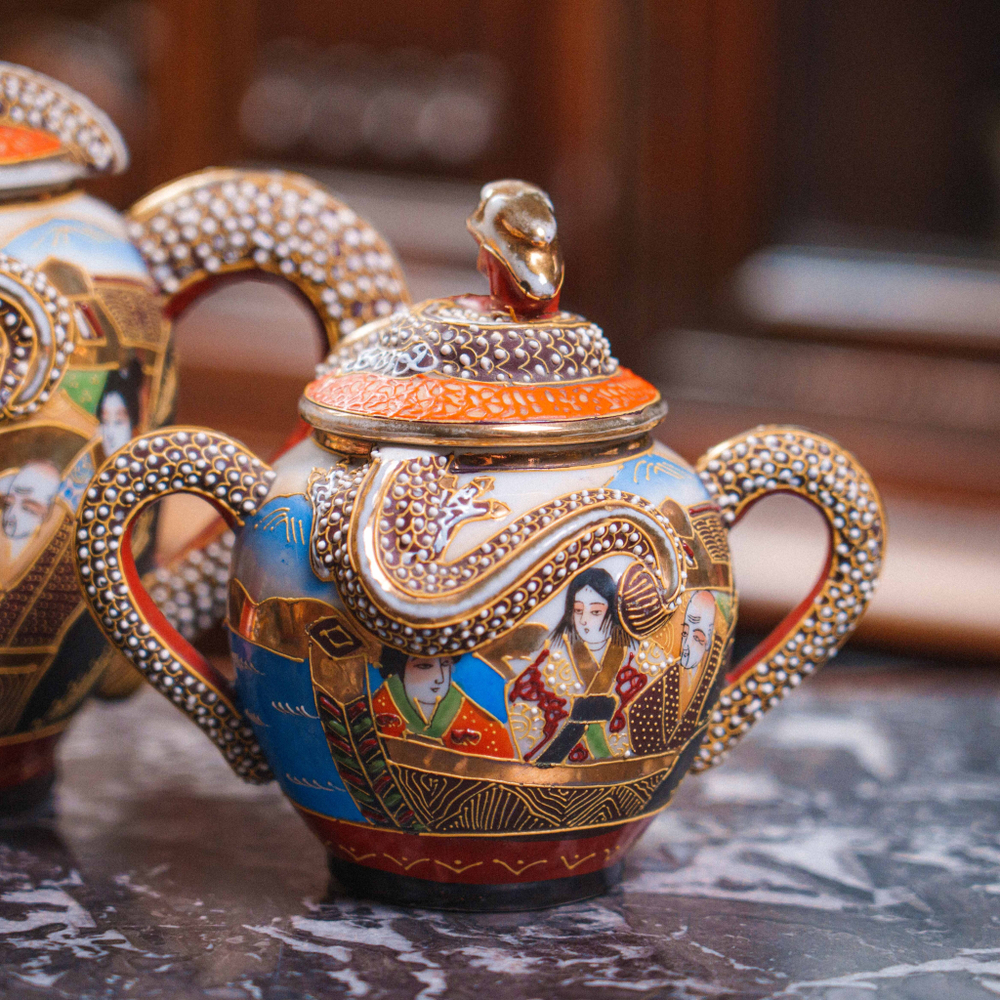 Кофейный сет в стиле Сацума