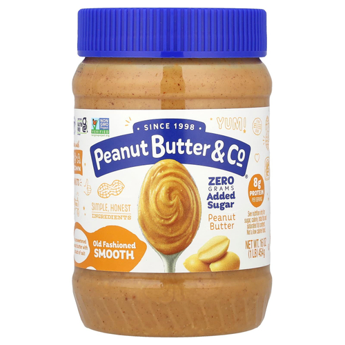 Peanut Butter & Co., Арахисовая паста, классическая кремовая, 454 г (16 унций)