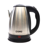 Электрочайник DOMO SML1801, 2л, 1600Вт, серебристый, Колба: металл, Корпус: пластик (SML1801M)