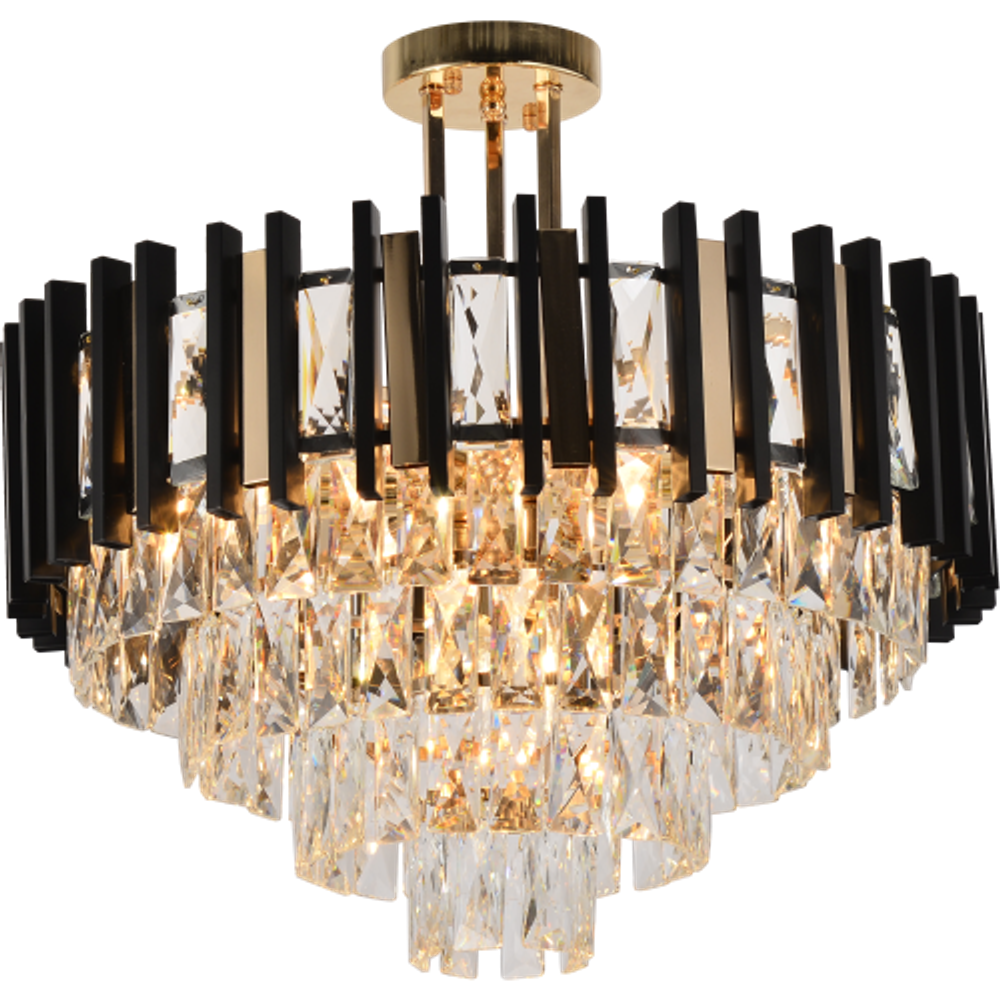 Люстра Rivoli Miranda 1040-308 8 х Е14 40 Вт хрусталь | Хрусталь