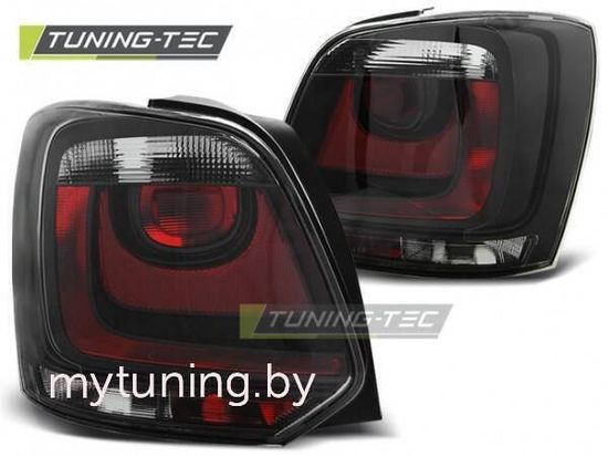 Задние фонари red white smoke GTI для Volkswagen Polo 5 6R