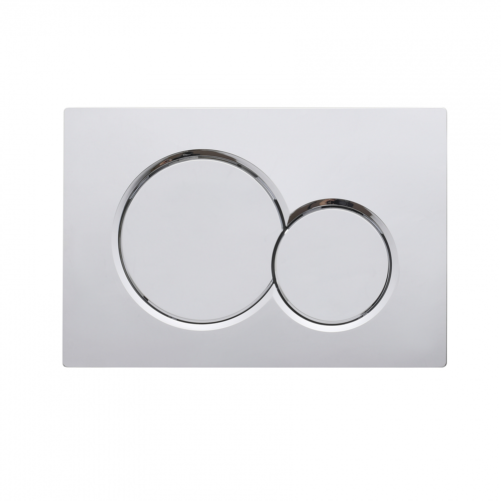 Кнопка смыва для инсталляции механическая WONZON & WOGHAND, Хром (WW-IB232-CR)