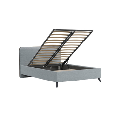 Кровать Мия 140 серая