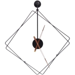 Часы настенные «LOFT HOME « 60*60см, черные