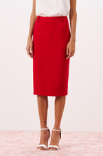 4894 Юбка женская (малиновый)