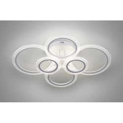 Светильник потолочный светодиодный Rivoli   6107-109 132 Вт LED 2800К - 6200К модерн с пультом