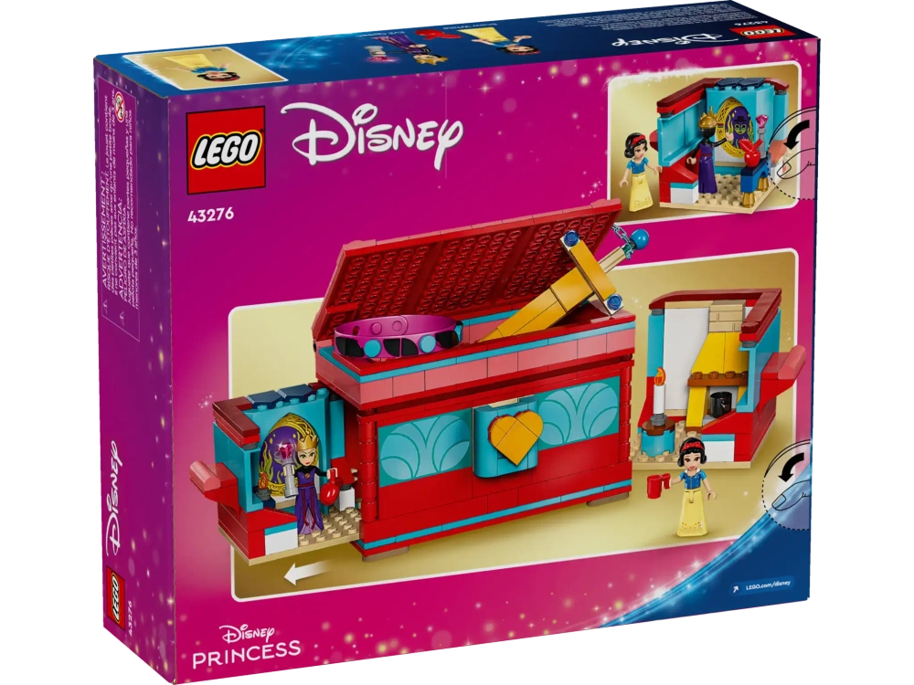 Конструктор LEGO Disney 43276 Шкатулка для драгоценностей Белоснежки