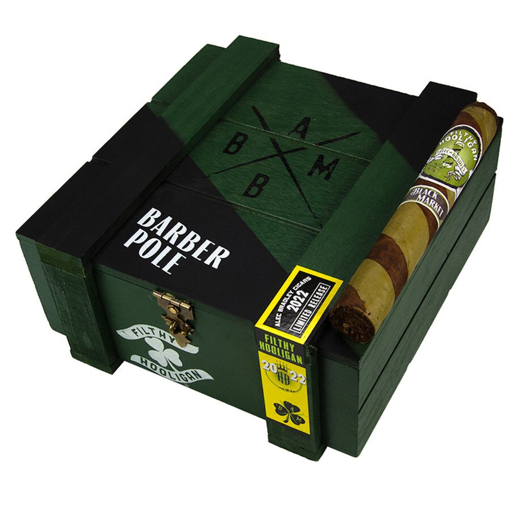 Alec Bradley Black Market Filthy Hooligan Shamrock Barber Pole