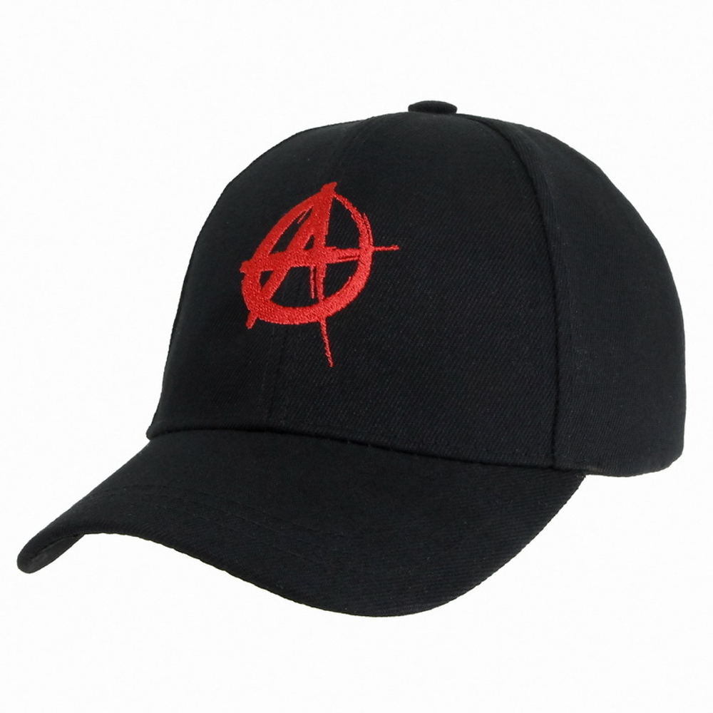 Бейсболка Анархия Anarchy красное лого (152)