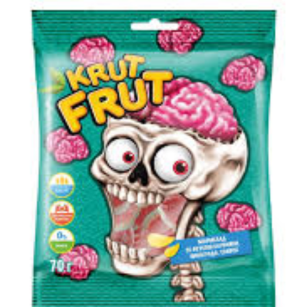 Жевательный мармелад Krut Frut Мозг 70 гр