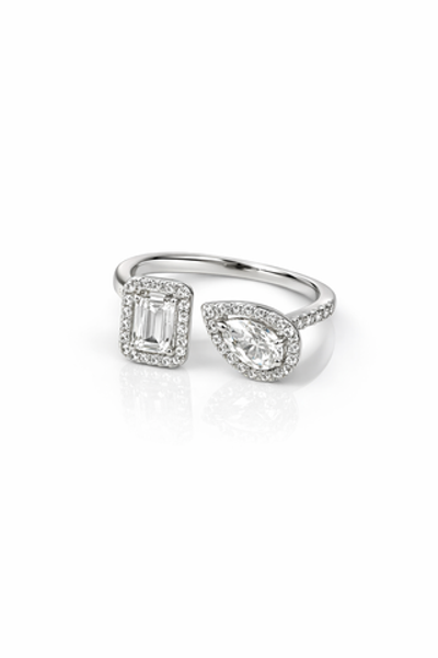 Асимметричное кольцо "Сияние"