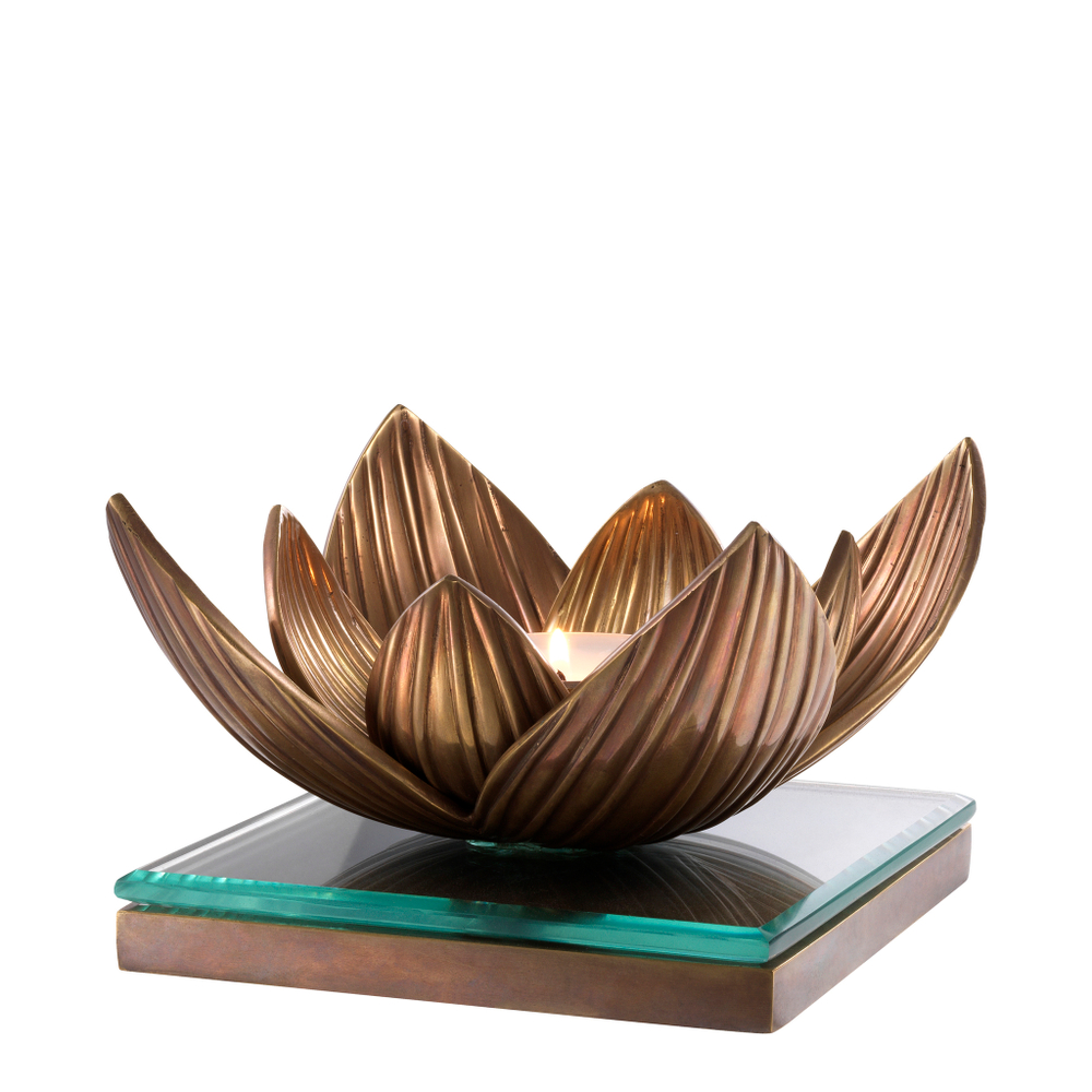 Подсвечник Tealight Holder Lotus арт.112660