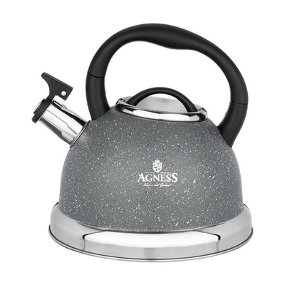 Чайник 3л со свистком, складывающаяся ручка, 937-031