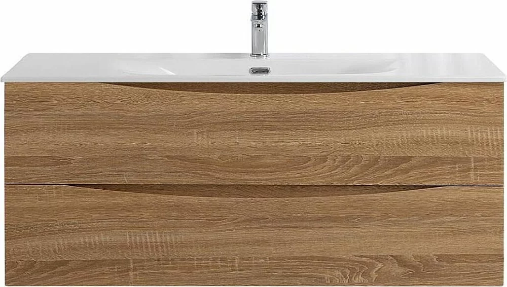 Тумба с раковиной BelBagno MARINO-CER-N-1200-2C-SO-WO-P Rovere Bianco