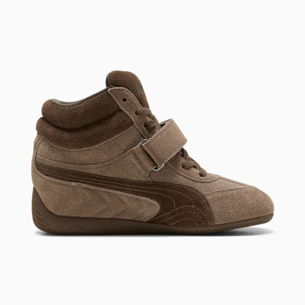 PUMA Женские кроссовки Speedcat Wedge, шоколадный