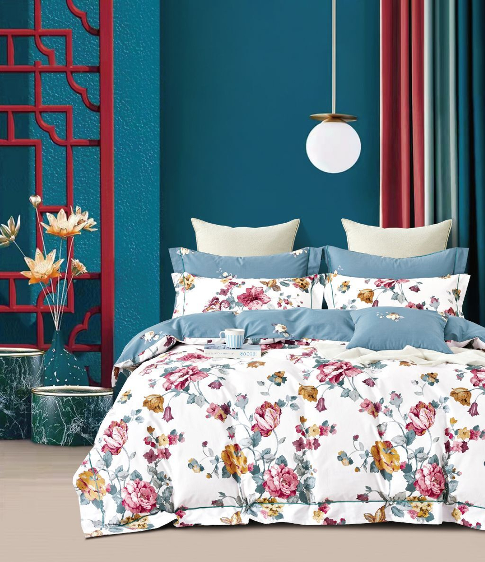 Постельное белье 1.5 спальное Asabella 1907-4S