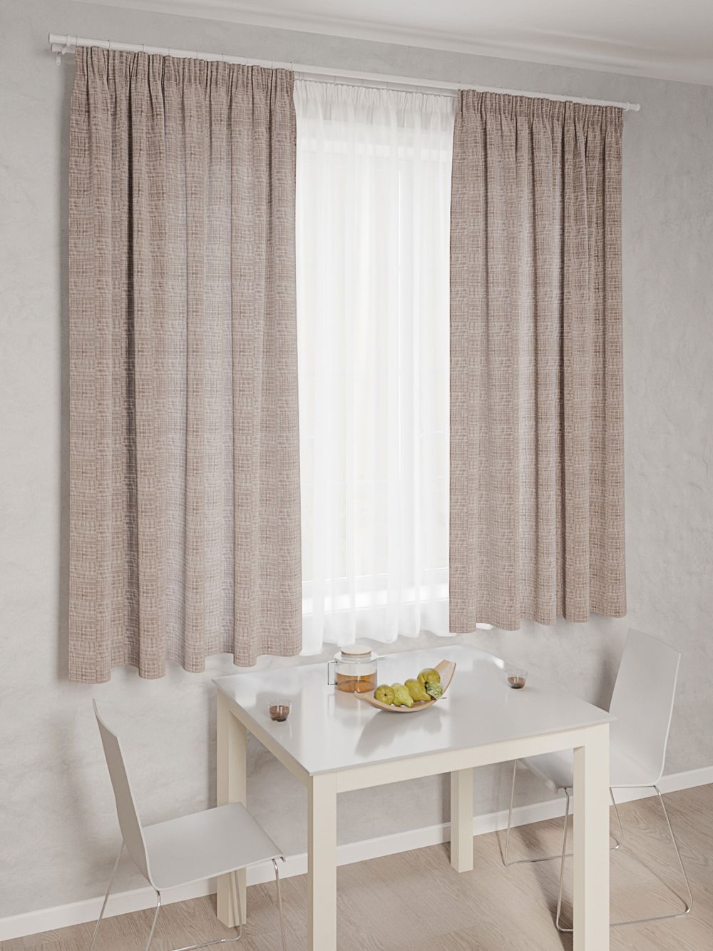 Штора из рогожки Сказка "Пестроткань" 145х180 см 1 шт