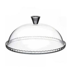 Блюдо для подачи d 32 см с крышкой h15 см стекло "Патиссэри" Pasabahce [1]