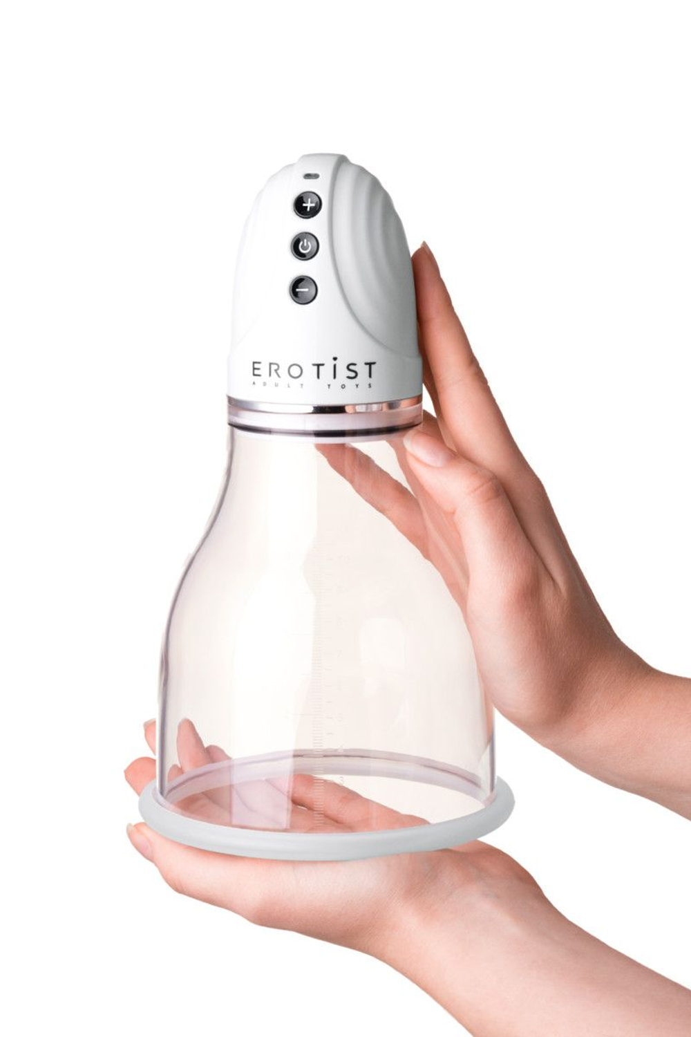 Вакуумная помпа для груди Erotist Adult toys (Цвет: прозрачный)