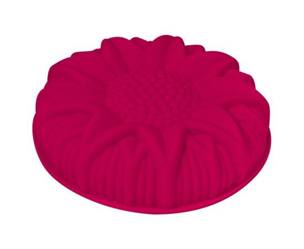 Форма для выпечки Mallony BFS-SF25, Подсолнух, d25см, h6см, силикон 985835