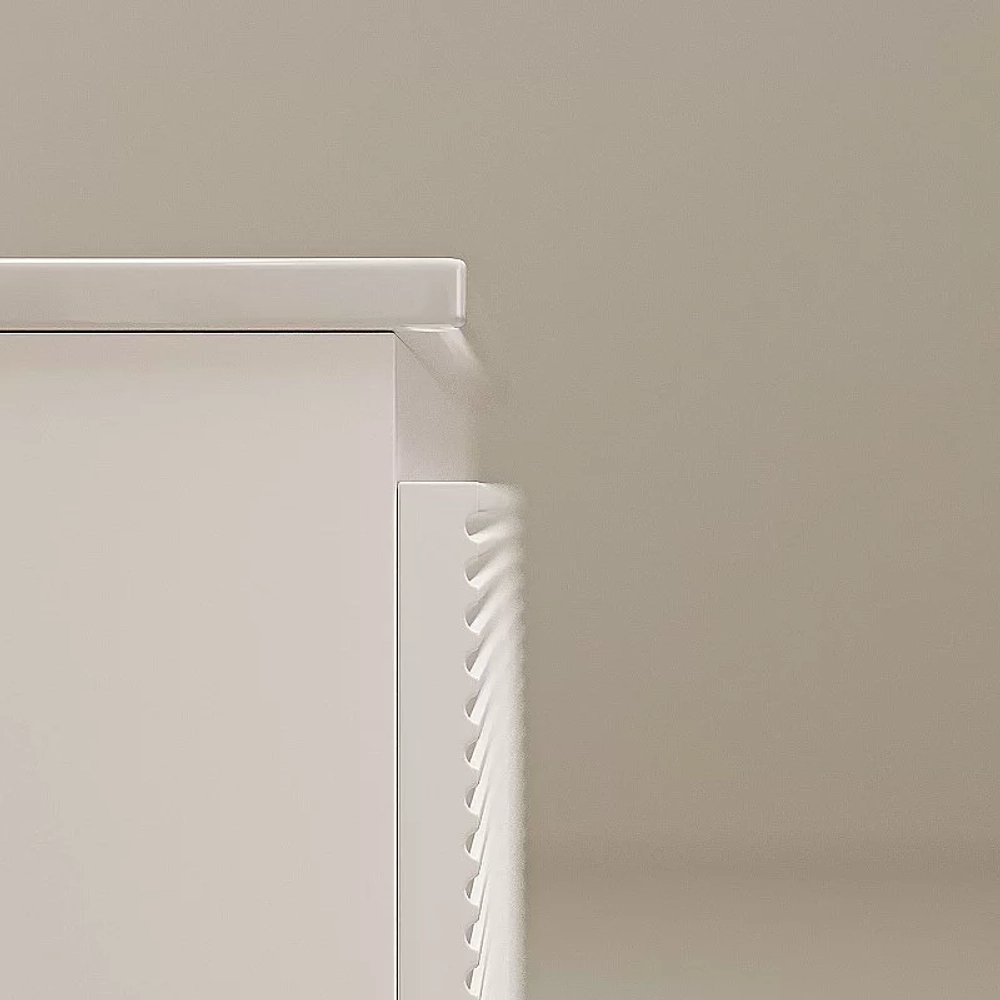 Тумба с раковиной Sancos Folk 100 FL100 Bianco левая/правая