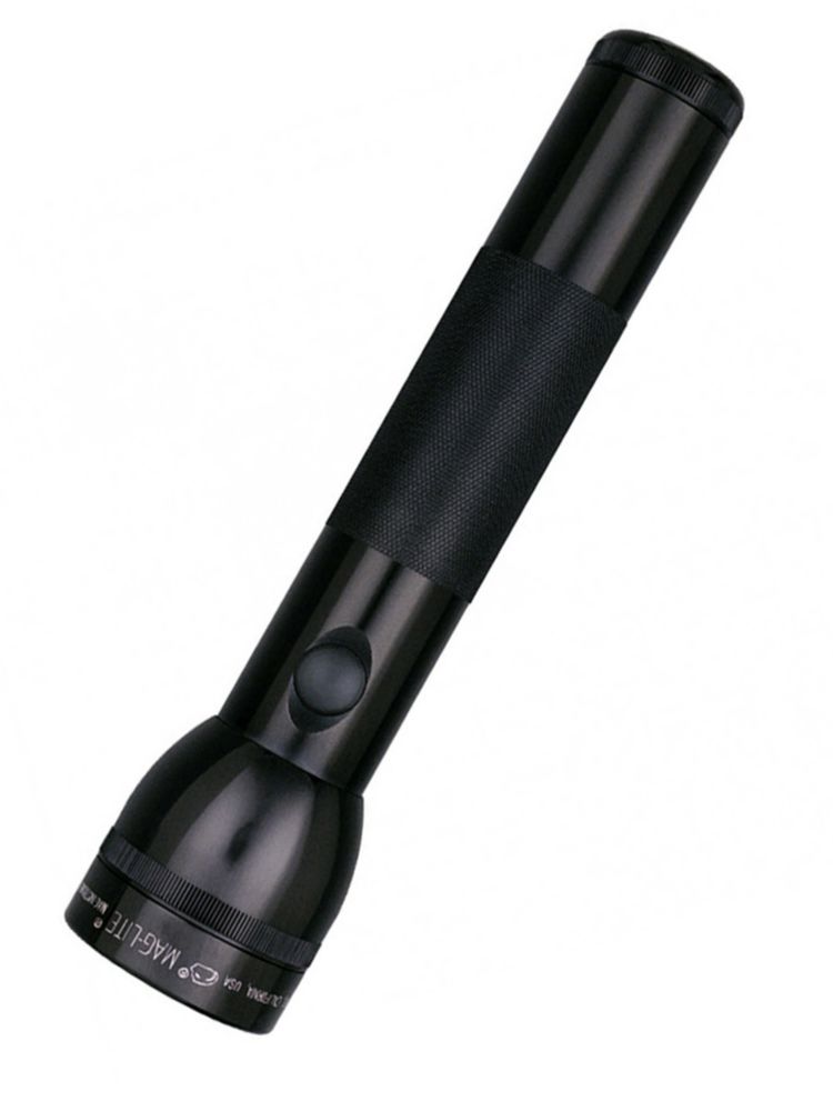 Ручной фонарь Maglite 2D 015 черный в коробке (25 см)