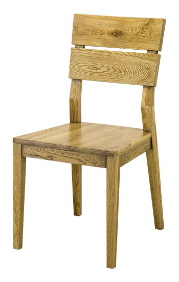 Стул Кёльн (дуб/тон Светлый дуб с черной патиной 004/жесткое сиденье)