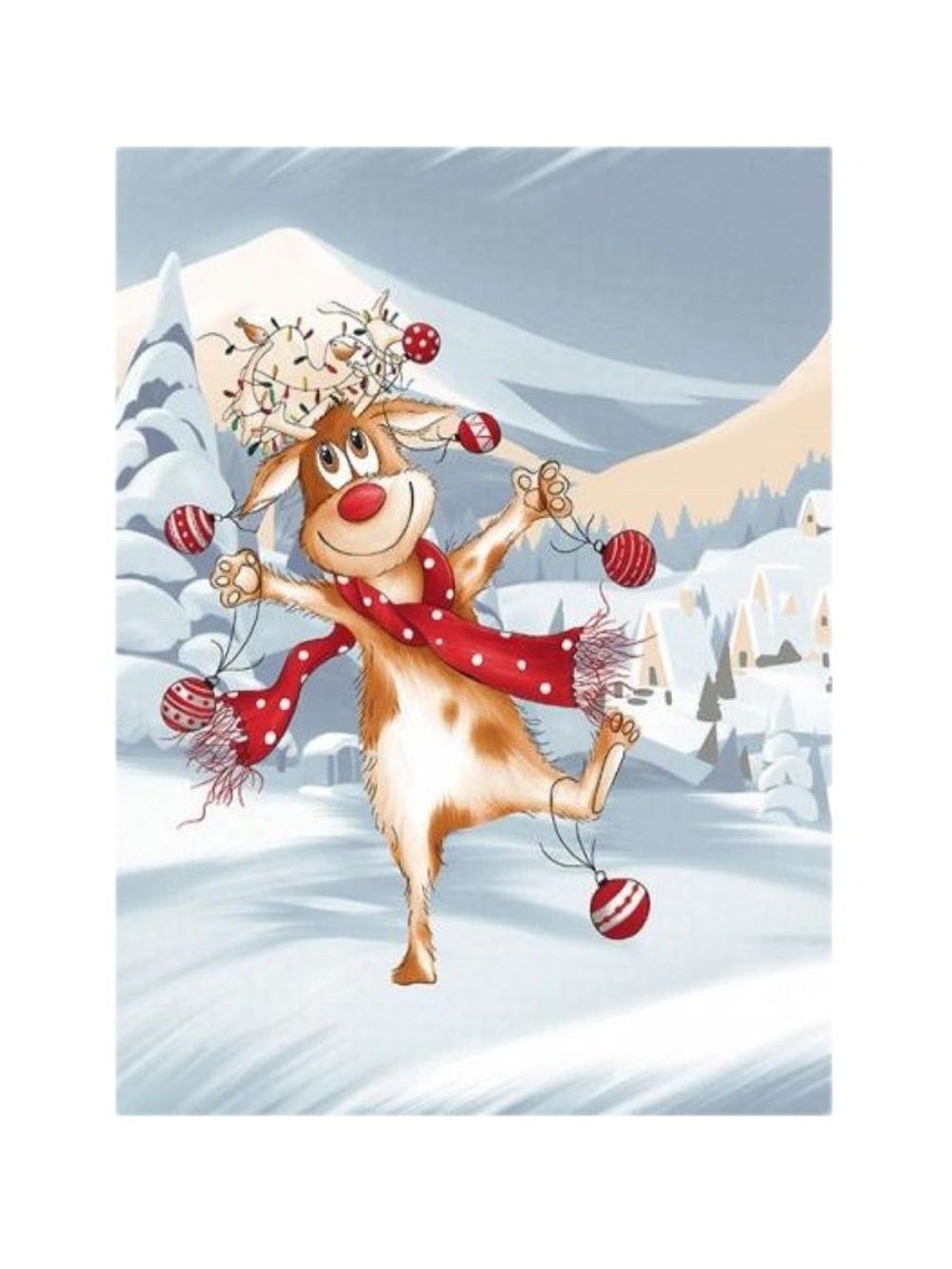 Набор кухонных полотенец, 3 шт , 45х60 см , рогожка