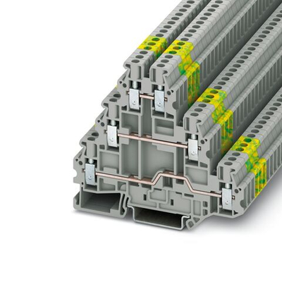 3002389 - UT 2,5-3L BU - Многоярусный клеммный модуль