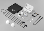 Беспроводная система Saramonic Ultra 04, 2TX + RX, 3.5мм / USB-C / Lightning, с петличками, белая
