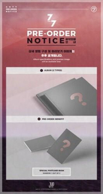 Альбом GOT7 - 7 for 7 7th Mini Album RANDOM Version