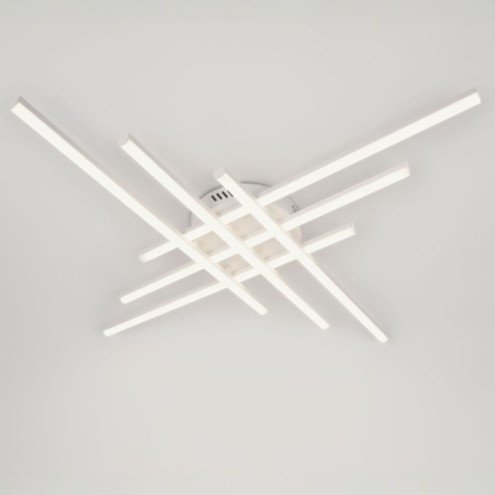 Светильник потолочный светодиодный ЭРА Модерн Nora CLL-1-109W 3K-6,5K RC WH с ДУ белый