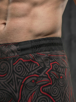 Шорты спортивные тренировочные черные LEGENDA Вальхалла