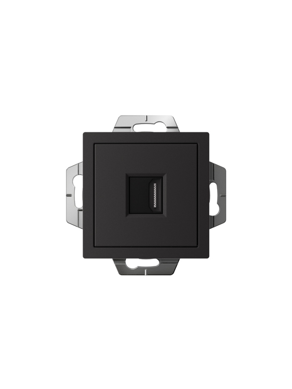 Розетка HDMI AtlasDesign механизм карбон SE ATN001080