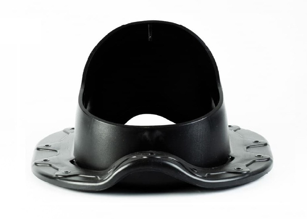 Проходной элемент SKAT для металлочерепицы Monterrey, черный