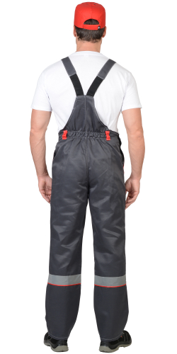 Костюм "Nerss-ИСМАТ" куртка, п/к т.серый со св. серым