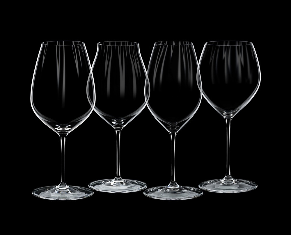 Набор бокалов для дегустации вина 4шт Riedel Performance Cabernet/Riesling/Chardonnay/Pinot Noir вид
