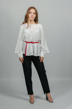 Блузка 2964ВП, белый #93Б092964ВП