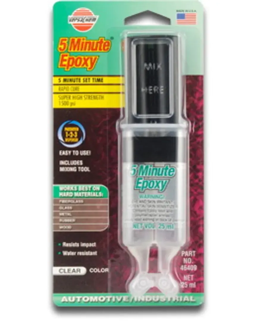 Клей универсальный эпоксидный 2-х комп. (5мин) epoxy sirin K2 VE 46409