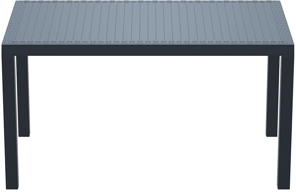 Стол пластиковый Siesta Contract Orlando 140, антрацит