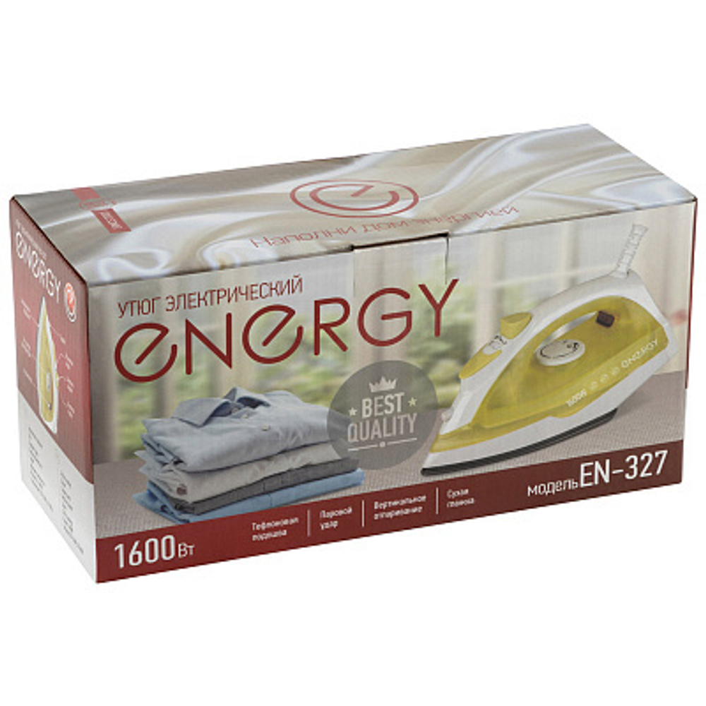 Утюг Energy EN-327 желтый (270052)