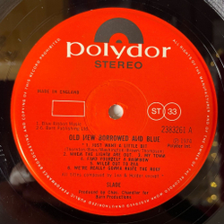 Винтажная виниловая пластинка LP Slade Old New Borrowed And Blue (UK 1974) Just Want A Little Bit