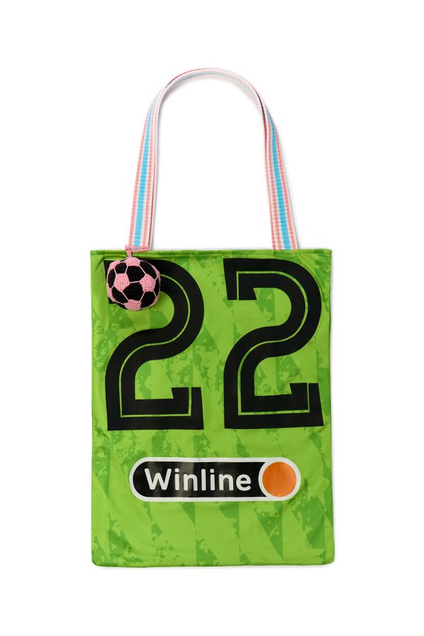 Шоппер Номер 22 салатовый - фото 2