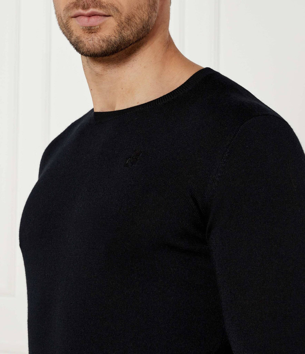 Шерстяной свитер Karl Lagerfeld - черный(655000 544399)