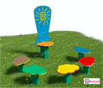 Уличный комплекс для групповых занятий и игр